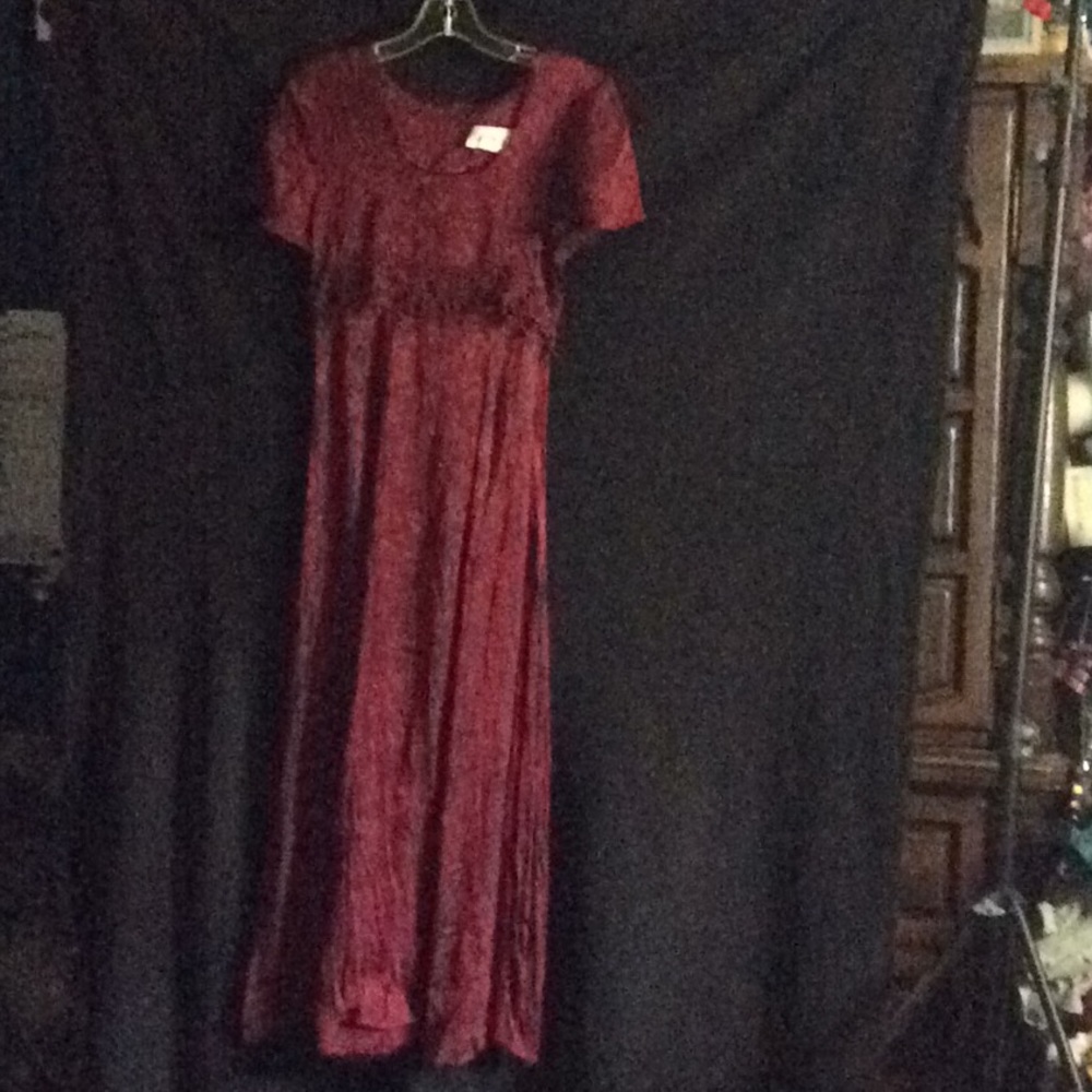 Long Burgundy of Jody California Sz 5 Dress